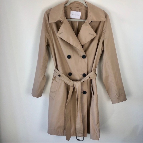 Everlane Jackets & Blazers - Everlane trench rain coat, oversized size M, tan